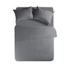 Ζεύγος Μαξιλαροθήκες 52x72cm​ Βαμβάκι nef-nef basic/ dark grey 011712