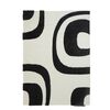 Χαλί Toscana Shaggy Shira Black White Royal Carpet