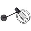 Se21-bl-22-gr2 Adept Black Wall Lamp Black Metal Grid+