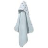 Βρεφικό Μπουρνούζι - Κάπα paw sky 75x75+36 guy Laroche  100% Cotton