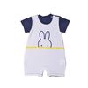 Miffy Des.10 Φορμάκι Καλοκαιρινό Λευκό με Κέντημα 9-12 Mηνών/74 cm