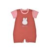 Miffy Des.17 Φορμάκι Καλοκαιρινό  ροζ Σκούρο με Κέντημα 3-6 Mηνών/62 cm