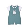 Miffy Des.18 Φορμάκι Καλοκαιρινό Μέντα Σκούρο με Κέντημα 9-12 Mηνών/74 cm