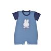 Miffy Des.19 Φορμάκι Καλοκαιρινό Μπλε Μεσαίο με Κέντημα 6-9 Mηνών/68 cm