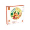 Ρολόι με  Σχήματα Woodland Orange Tree Toys