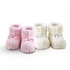 Σετ 2 Zey. Πλεχτα Παπουτσακια Αγκαλιας Baby Shoes νο1
