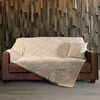 Ριχταρι Chenille Πολυθρονα 180x170cm /Vallea Beige