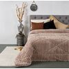 Παπλωμα 160x240-Flaνnel-Sherpa Jaquard Cortina Camel