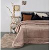 Παπλωμα Μονο 160x240-Flaνnel-Sherpa Luster Beige