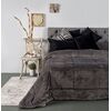 Παπλωμα Μονο 160x240-Flaνnel-Sherpa Luster Carbone