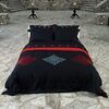 Παπλωμatoθηκη Υπερδιπλη  230χ250 +2 Μαξ/κες  ( 50χ70 +7 )  Oxford-Imperia red