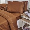 Σετ Σεντονια Mona 175x270 με Φεστονι -Arcobaleno Bello Chocolate