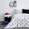 Κουβερλι Mono 160x240-Panda Blue