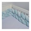 Oliver Baby Des.9230 Πλεξούδα Βελουτέ 24χ200 Ανάγλυφη Μέντα Τετραπλή