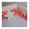 Oliver Baby Des.9260 Πλεξούδα Βελουτέ 24χ200 Ανάγλυφη Κοραλί Τετραπλή