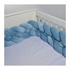 Oliver Baby Des.9270 Πλεξούδα Βελουτέ 24χ200 Ανάγλυφη Μέντα Σκούρο Τετραπλή