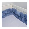 Oliver Baby Des.9280 Πλεξούδα Βελουτέ 24χ200 Ανάγλυφη Μπλε Τετραπλή