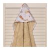 Oliver Baby Μπουρνούζι Μπεζ Σχέδιο 410-1 75χ75 100% Βαμβάκι 450grs/sqm Oliver Baby