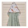Oliver Baby Μπουρνούζι Μέντα Σχέδιο 413-1 75χ75 100% Βαμβάκι 450grs/sqm Oliver Baby