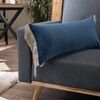 Μαξιλαροθήκη Velvet 04 Με Κρόσι (30x60cm) - 30x60cm με γέμιση