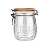 ESTIA ΔΟΧΕΙΟ ΑΠΟΘΗΚΕΥΣΗΣ ALLURE ΓΥΑΛΙΝΟ 750ml ΜΕ ΚΛΙΠ ΚΑΠΑΚΙ