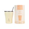 ESTIA ΘΕΡΜΟΣ COFFEE MUG SAVE THE AEGEAN 350ml LILY WHITE