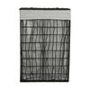 ESTIA ΚΑΛΑΘΙ ΑΠΛΥΤΩΝ NEST 37x22x55cm 2 ΘΕΣΕΩΝ ΜΑΥΡΟ
