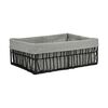 ESTIA ΚΑΛΑΘΙ ΑΠΟΘΗΚΕΥΣΗΣ & ΟΡΓΑΝΩΣΗΣ NEST 36×27×13cm ΜΑΥΡΟ