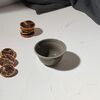 ESTIA ΜΠΟΛ ΓΙΑ ΝΤΙΠ PEARL ΠΟΡΣΕΛΑΝΙΝΟ 8.5cm GREY