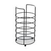 ESTIA ΚΟΥΤΑΛΟΘΗΚΗ METAL BLACK ΜΕΤΑΛΛΙΚΗ 21x11cm ΜΑΥΡΗ