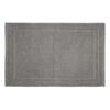 ESTIA ΤΑΠΕΤΟ ΜΠΑΝΙΟΥ FJORD 100% ΒΑΜΒΑΚΕΡΟ 50x80cm DOVE GREY