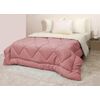 Πάπλωμα Δίχρωμο Υπέρδιπλο 220x240 Microfiber Σάπιο Μήλο/εκρού