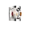 MB0810-1A  'MIX' WALL LAMP CHROME CRYSTAL 1Γ1