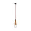 HL-029R-1 MELODY AGED WOOD PENDANT