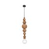 HL-039R-1P MELODY AGED WOOD PENDANT