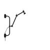 HL-W 14S B FOCUS BLACK SMALL WALL BASE