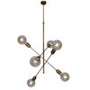 HL-3524-6 ERIC OLD BRONZE & WHITE PENDANT