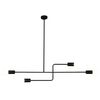 HL-3525-4 RODNEY BLACK PENDANT