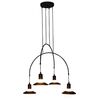 HL-3528-4 EVERDINA BLACK PENDANT