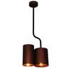 HL-3567-P2 BRODY OLD COPPER & BLACK PENDANT