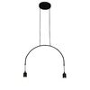HL-3527-2 EVERDINA BLACK PENDANT