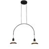 HL-3528-2 EVERDINA BLACK PENDANT