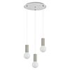 SE21-NM-4-3NM ADEPT TUBE Nickel Matt Pendant+