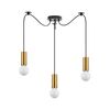 SE21-GM-4-BL3 ADEPT TUBE Gold Matt Pendant+