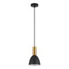 SE21-GM-4-MS2 ADEPT TUBE Gold Matt Pendant Black Metal Shade+