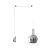 SE21-NM-4-NM1W-GL2 ADEPT TUBE Nickel Matt Wall Lamp Smoked Glass+