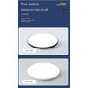 SE LED 36 RONDO WHITE CEILING 36W 3CCT 2 YEARS WARRANTY
