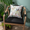 Μαξιλαροθήκη Leza - 65x65cm Δαπέδου με Γέμιση