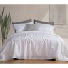 Σεντόνια king size 4τμχ. 280x270cm Βαμβάκι nef-nef serenity collection - perfection - white 035080