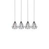 Se148-19-4 Mila Pendant Lamp Black Metal+